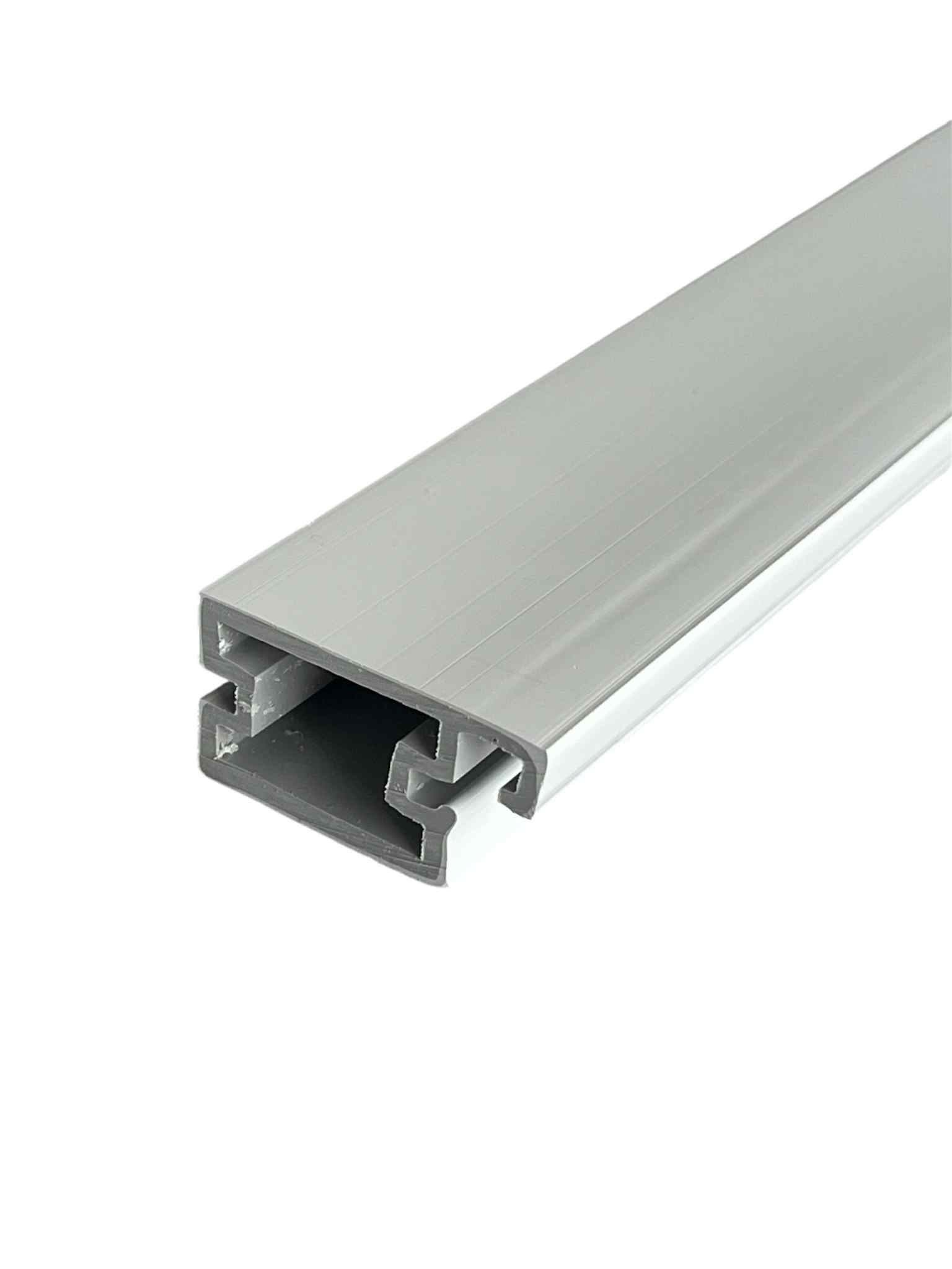 Műanyag keretes szúnyogháló léc fehér színben